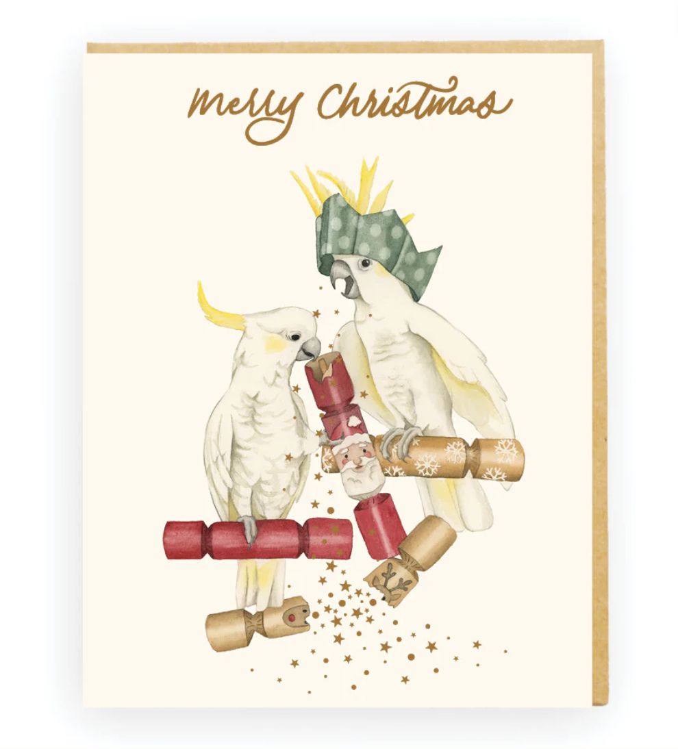 Squirrel Card - Cockatoo Crackers
