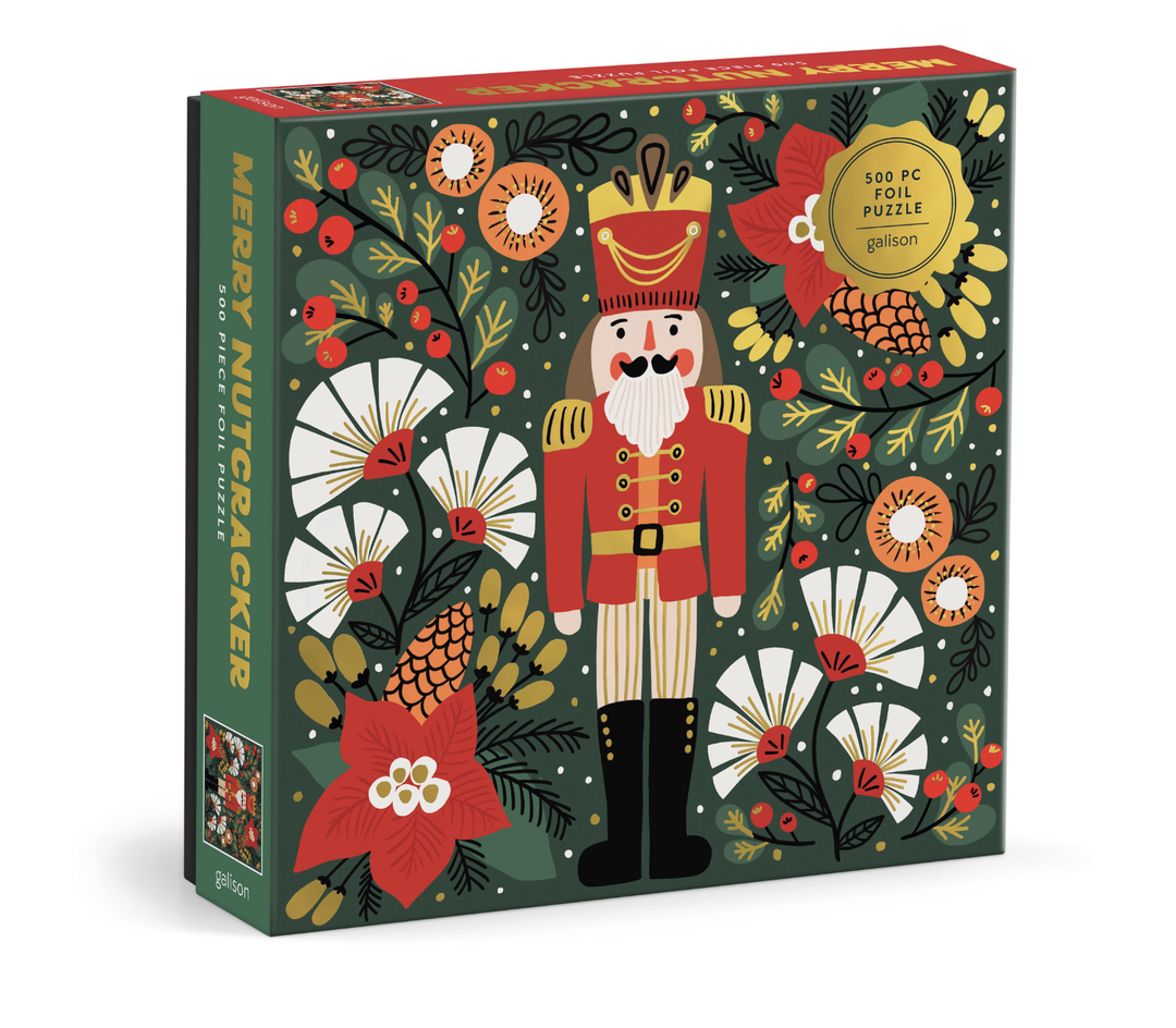 Galison 500 Piece Puzzle - Merry Nutcracker