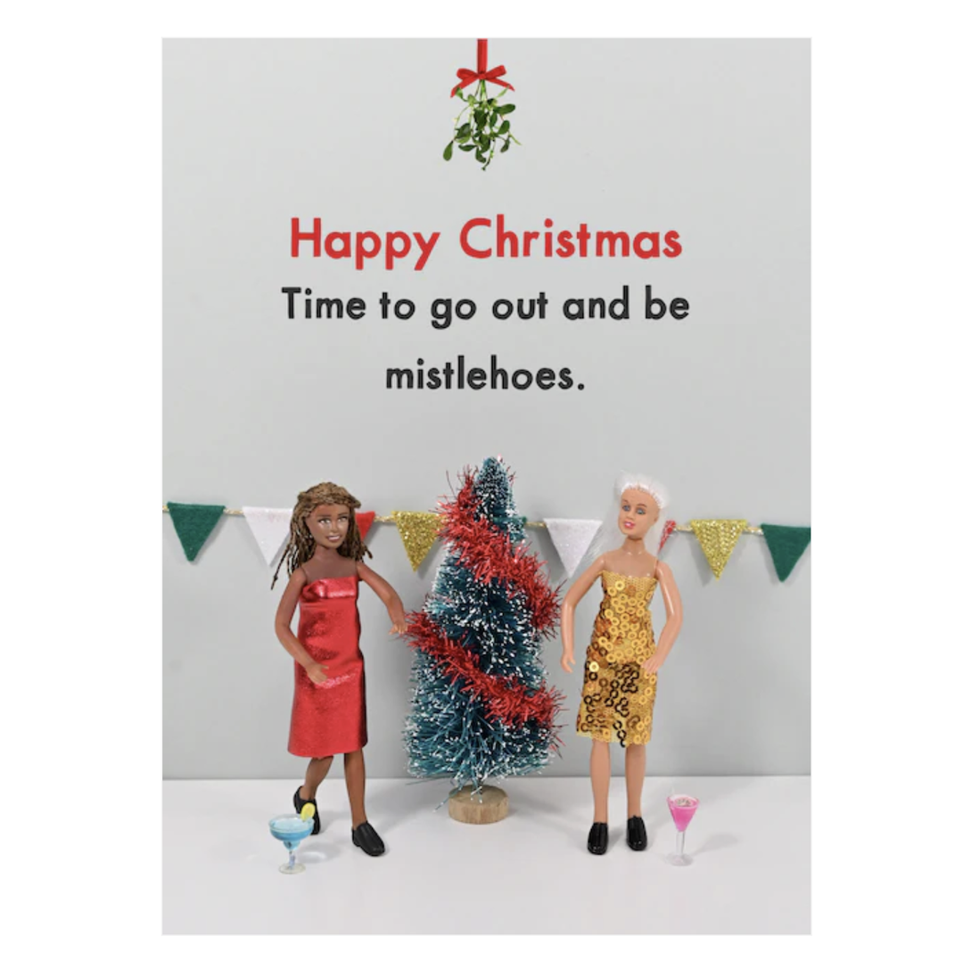 Bold & Bright Card - Mistlehoe