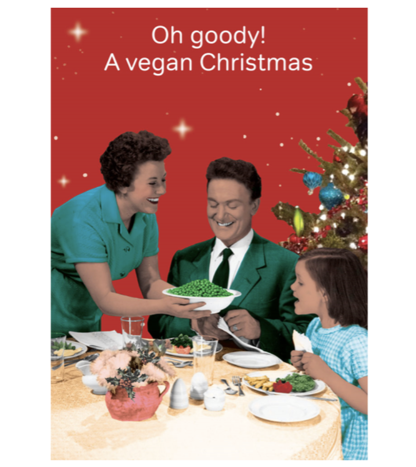 Cath Tate Card - Vegan Christmas