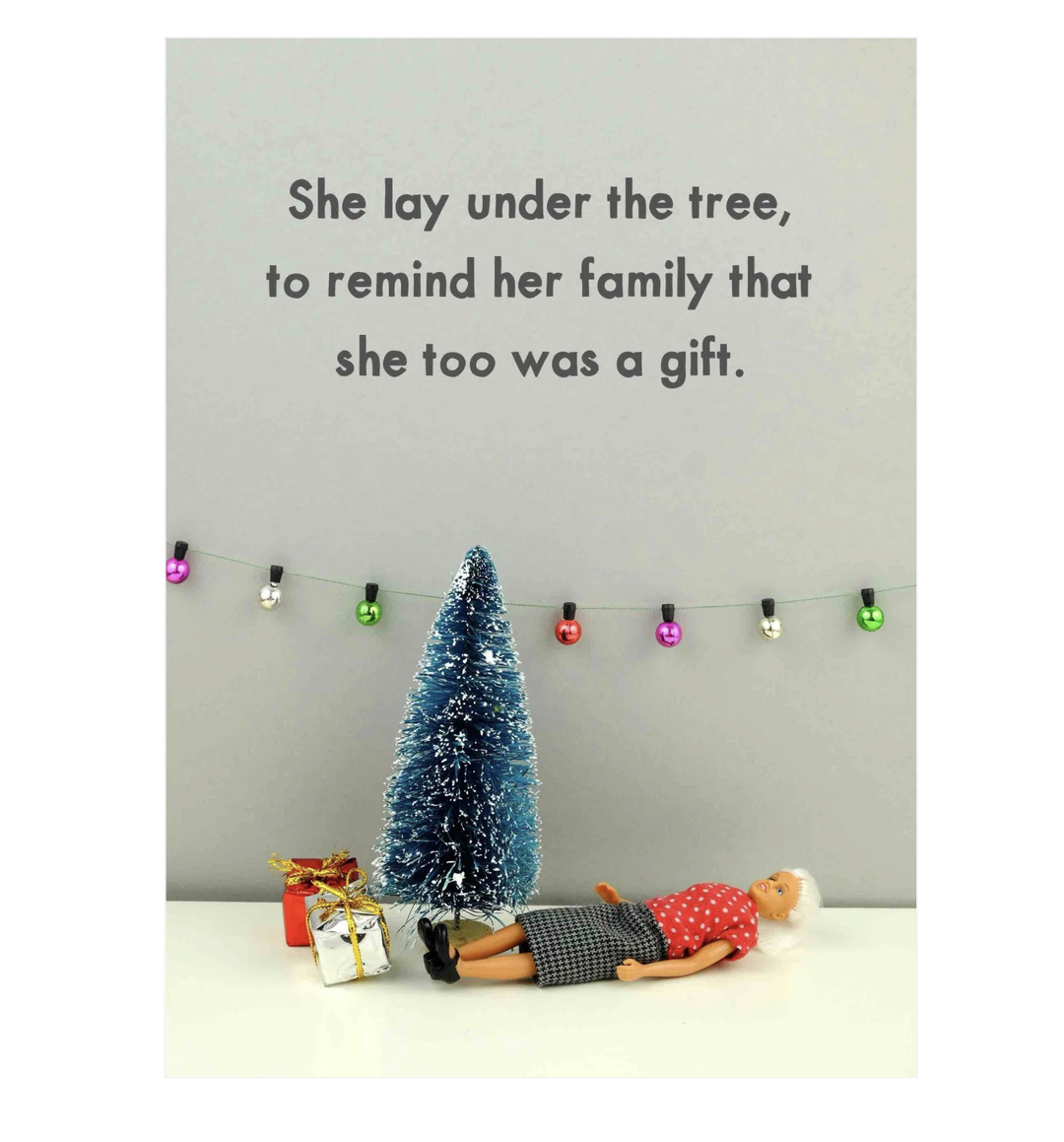 Bold & Bright Card - She's A Gift