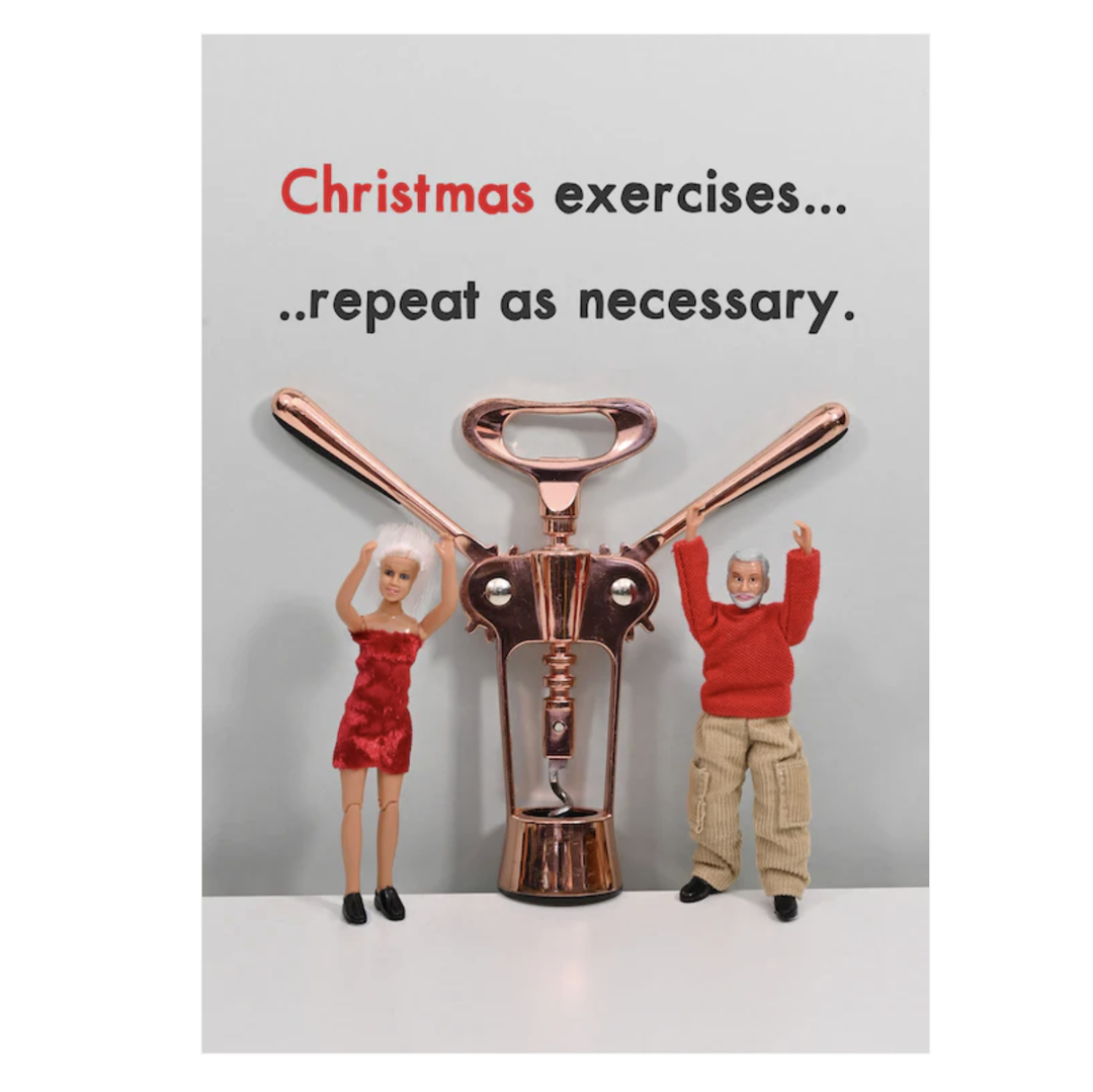 Bold & Bright Card - Xmas Exercise