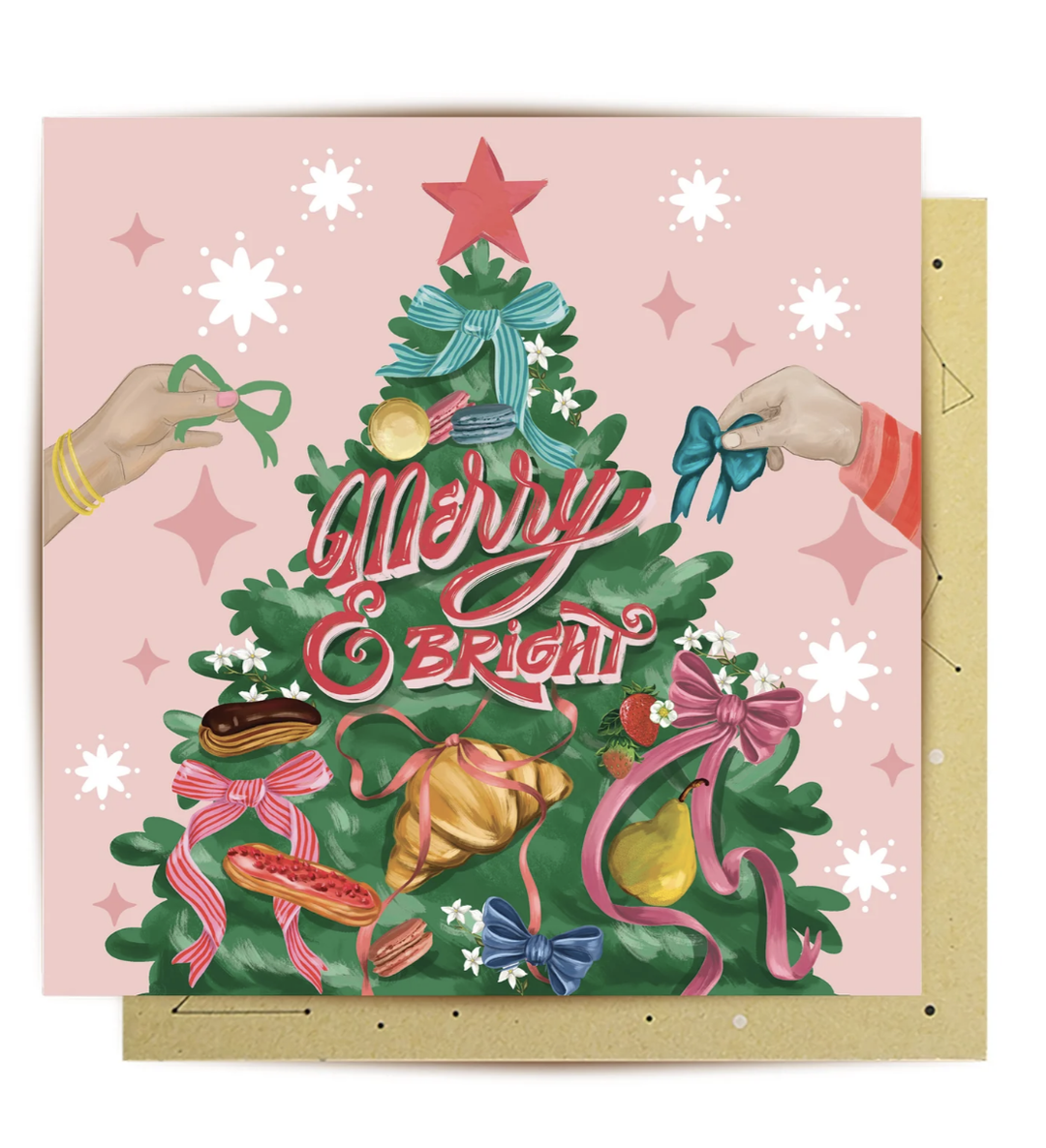 La La Land Christmas Card - French Christmas Tree