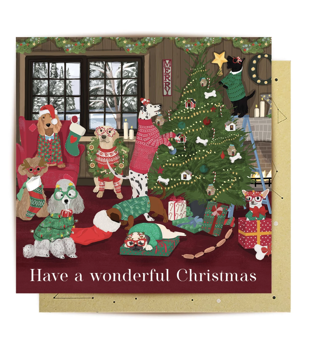 La La Land Christmas Card - Family In Christmas