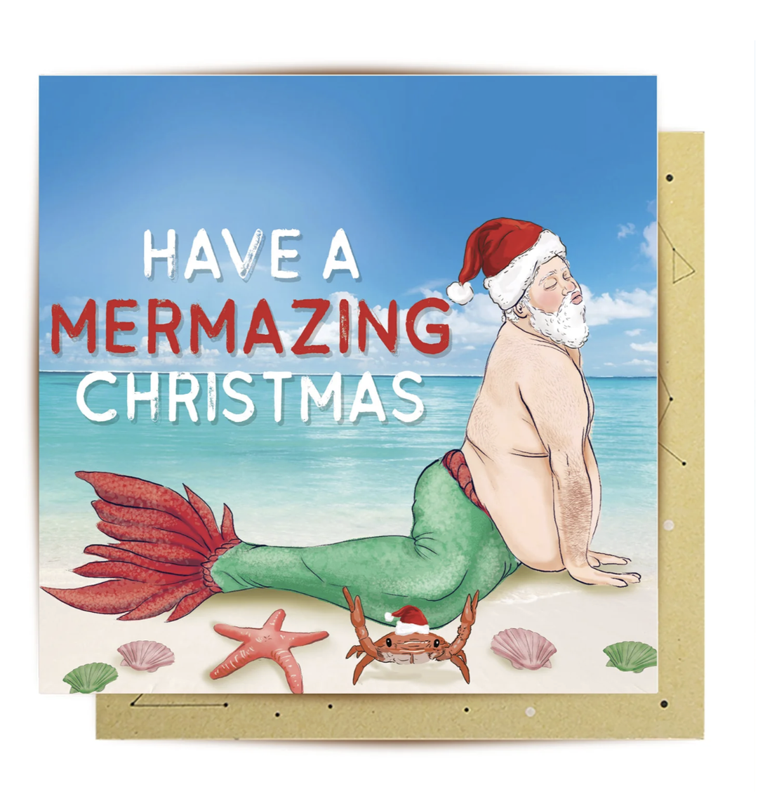 La La Land Christmas Card - Mermazing Christmas