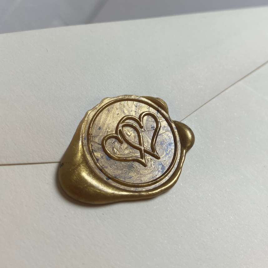 Wax Seal Stamp - Wedding Rings
