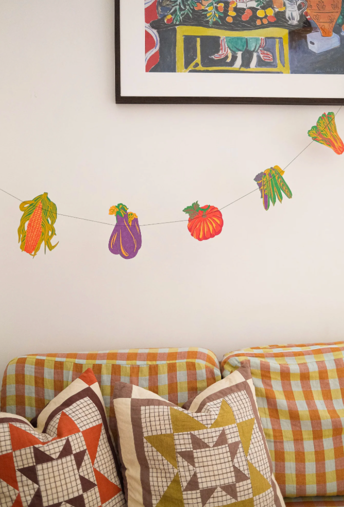 East End Decorative Garland 3m Long -  Vegetable