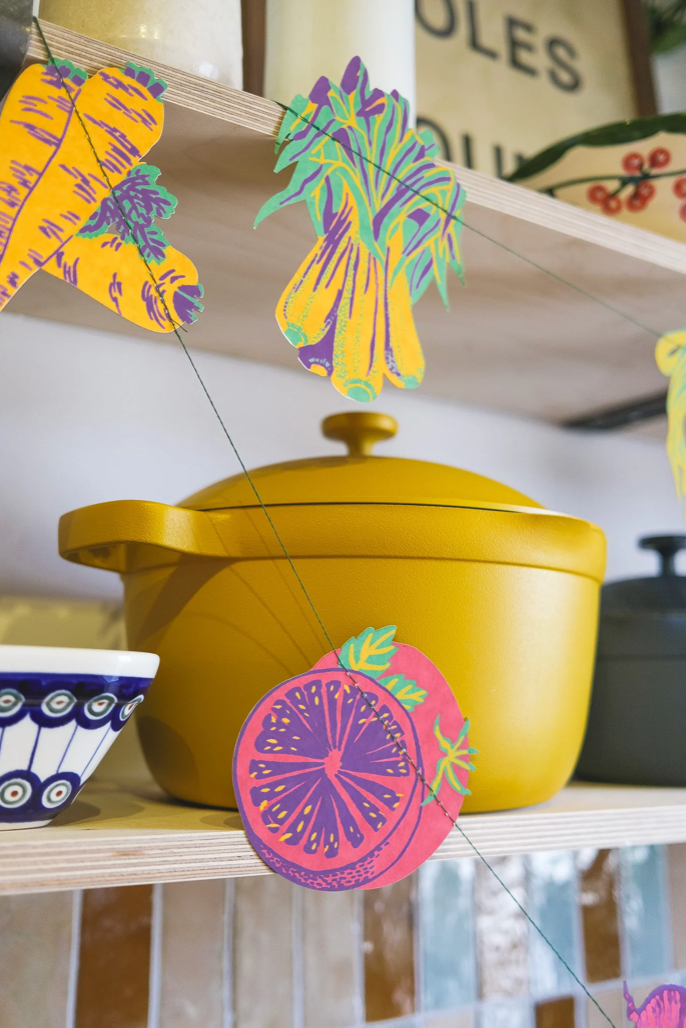 East End Decorative Garland 3m Long -  Vegetable