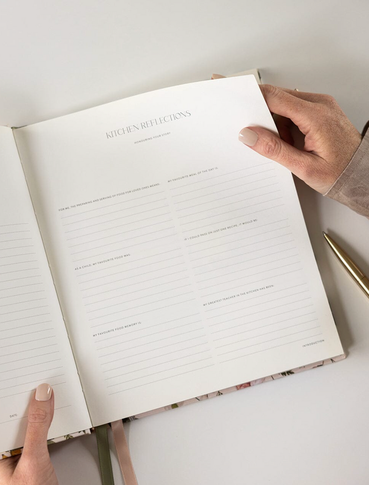 Bespoke Recipe Journal - Cockatoo