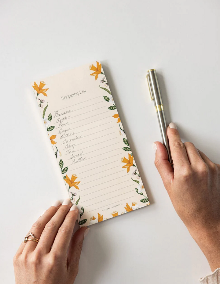 Bespoke Shopping List - Daffodil