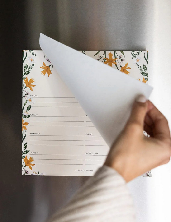 Bespoke Meal Planner - Daffodil