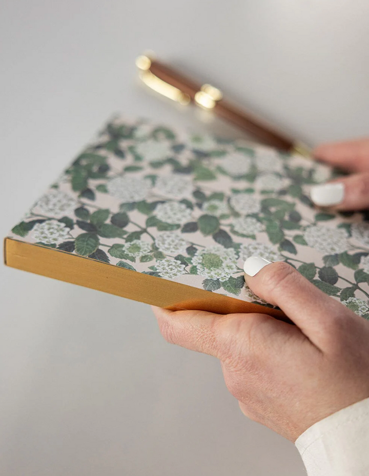 Bespoke Notepad Jotter - Hydrangea