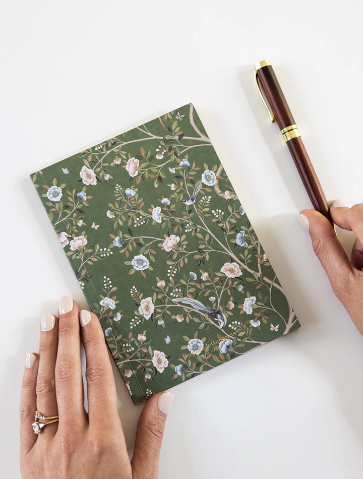 Bespoke Pocket Notebook - Camellia Tree