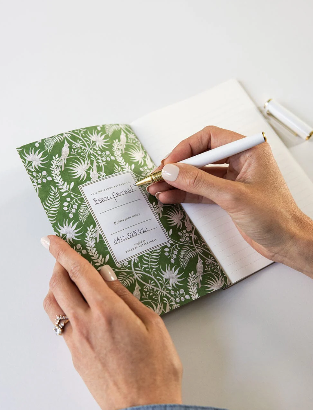 Bespoke Pocket Notebook - Jardin Tropical
