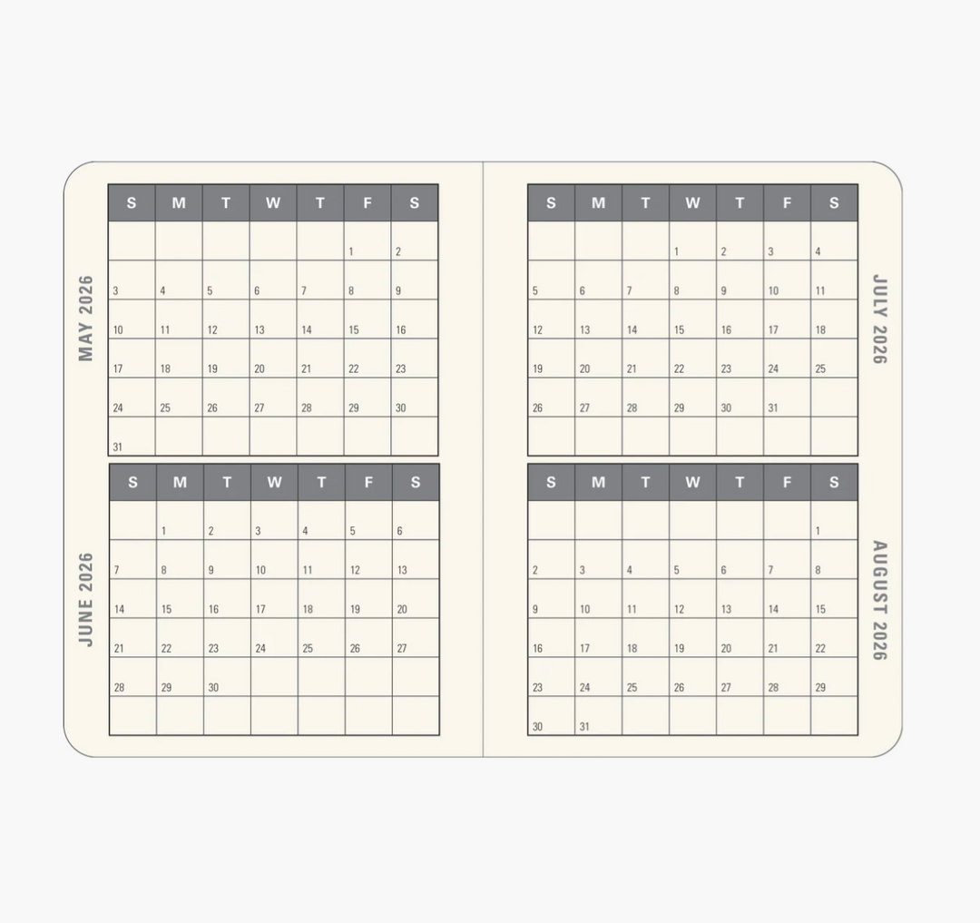 2026 Weekly Diary - Floral Paradise 16 Month