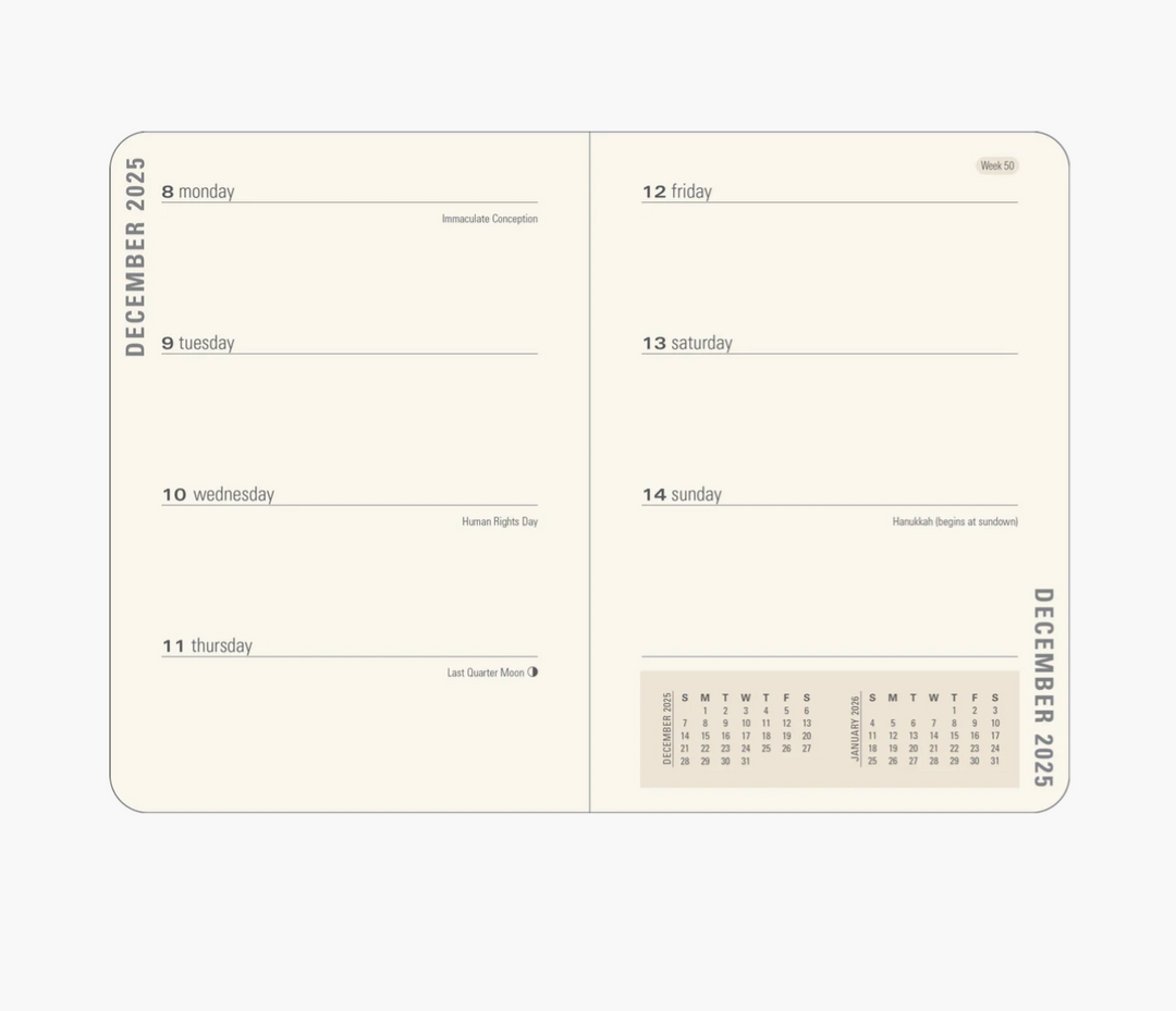 2026 Weekly Diary - Floral Paradise 16 Month