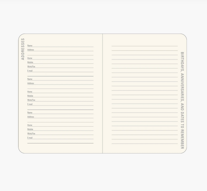 2026 Weekly Diary - Sunflower Dreams 16 Month