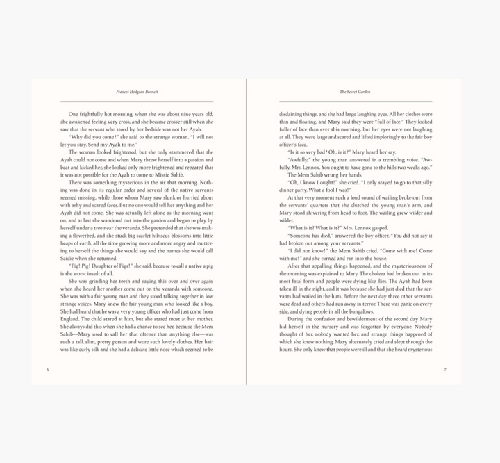 Book - Secret Garden Masterpiece Library Edition