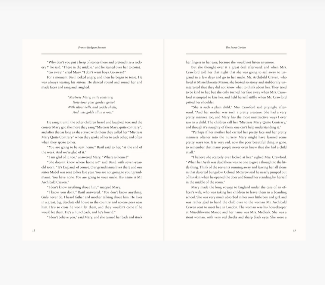 Book - Secret Garden Masterpiece Library Edition