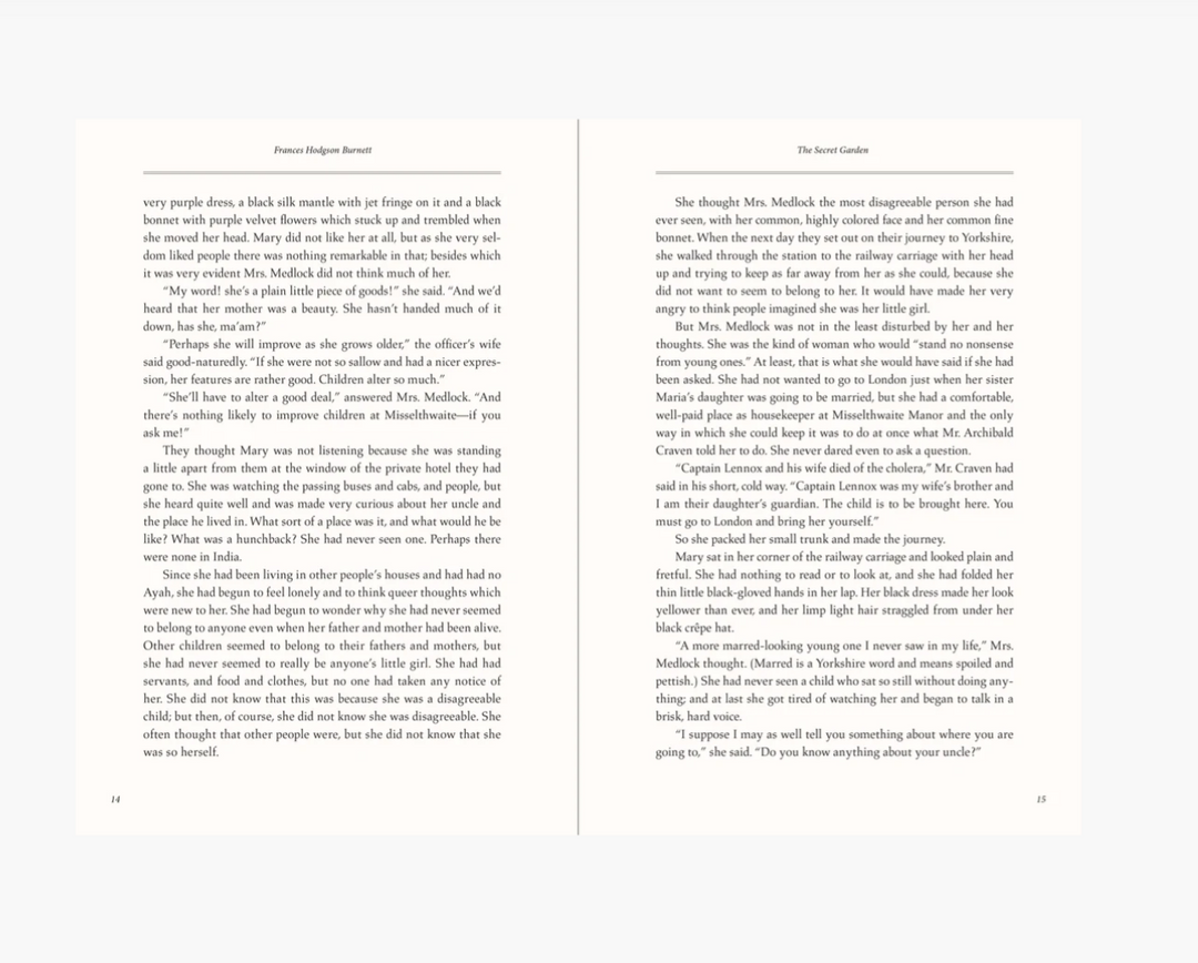 Book - Secret Garden Masterpiece Library Edition