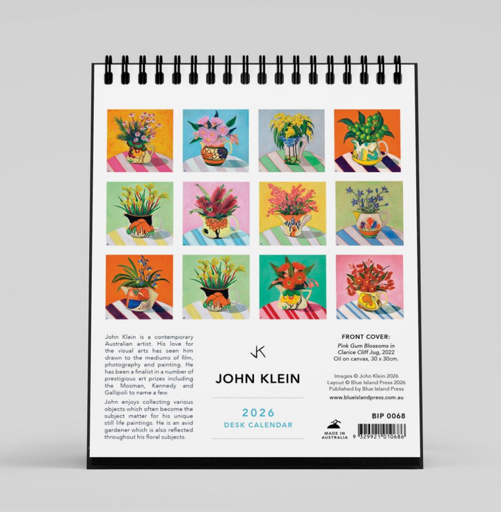 BIP 2026 Desk Calendar - John Klein