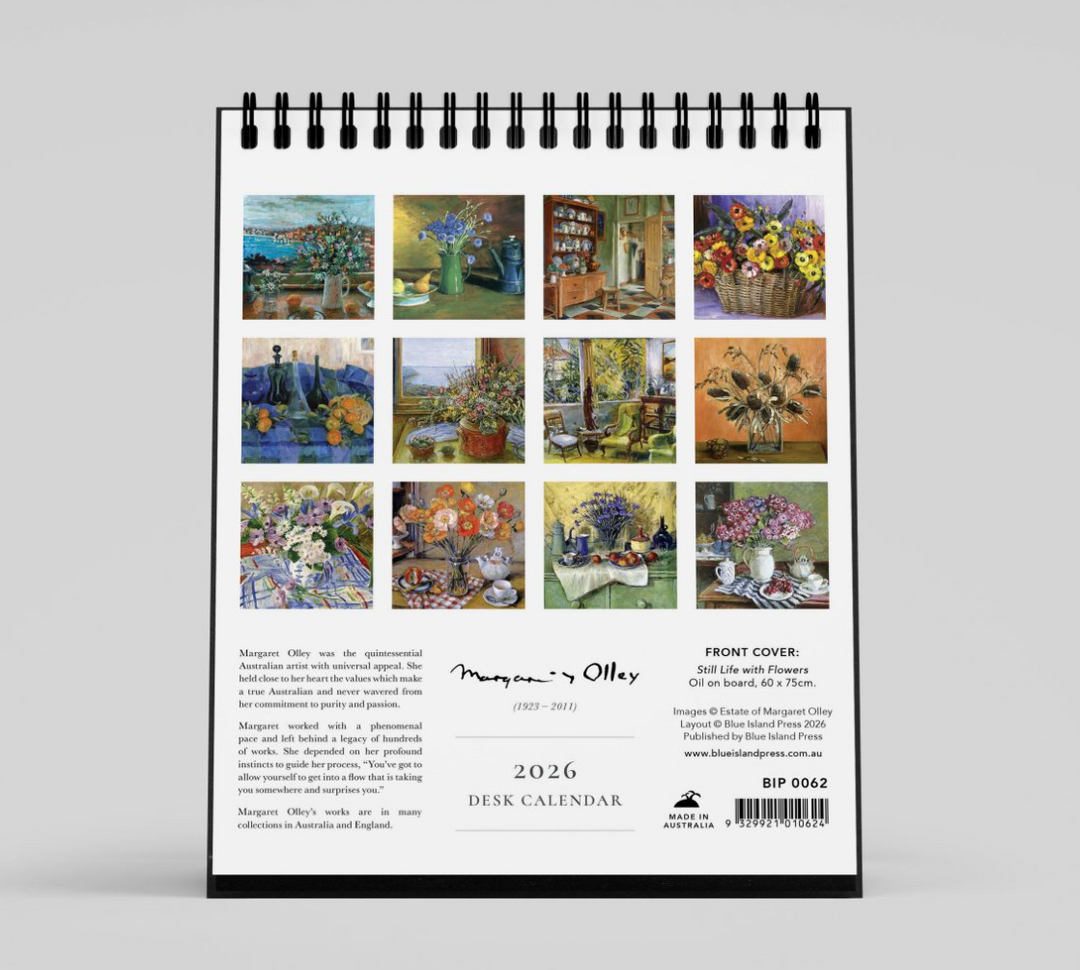 BIP 2026 Desk Calendar - Margaret Olley