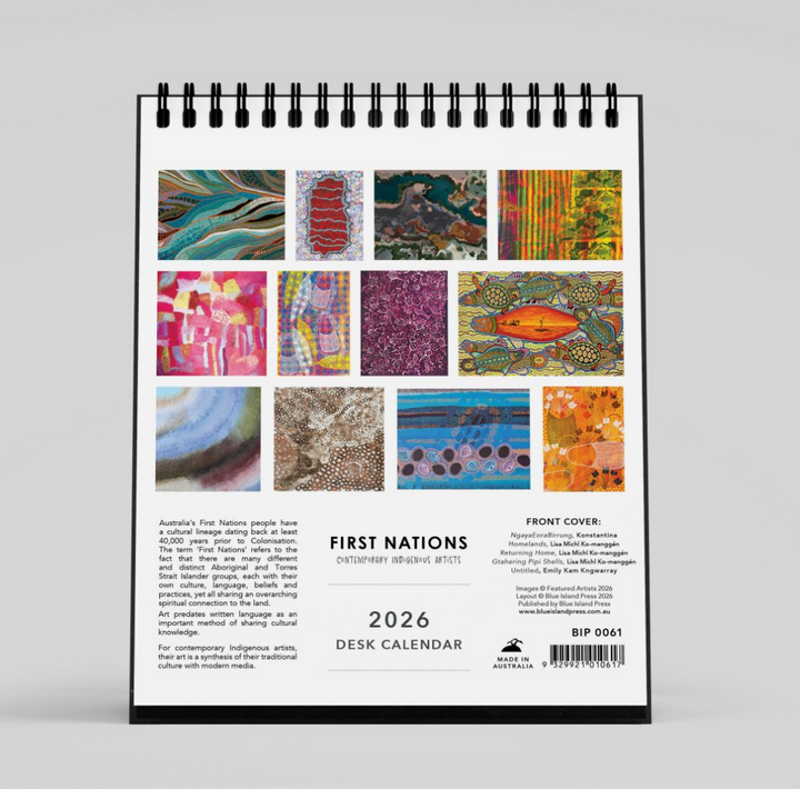 BIP 2026 Desk Calendar - First Nations