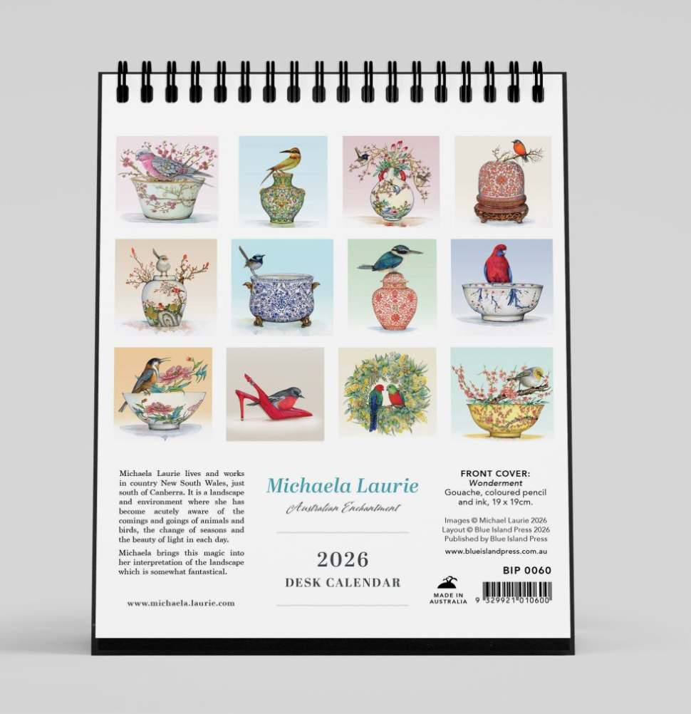 BIP 2026 Desk Calendar - Michaela Laurie
