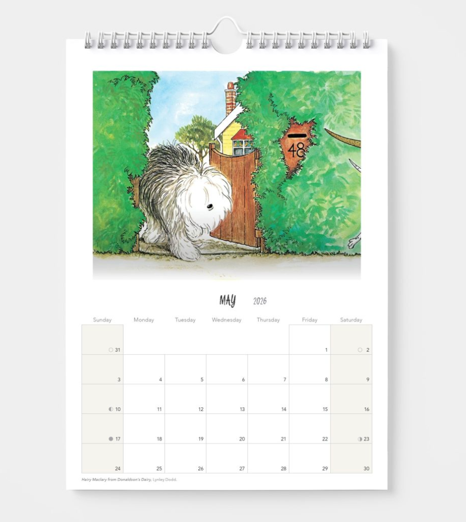 BIP 2026 Wall Calendar - Hairy Maclary