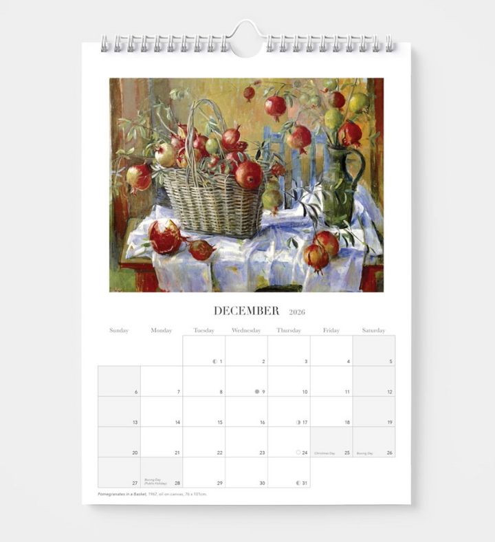 BIP 2026 Wall Calendar - Margaret Olley