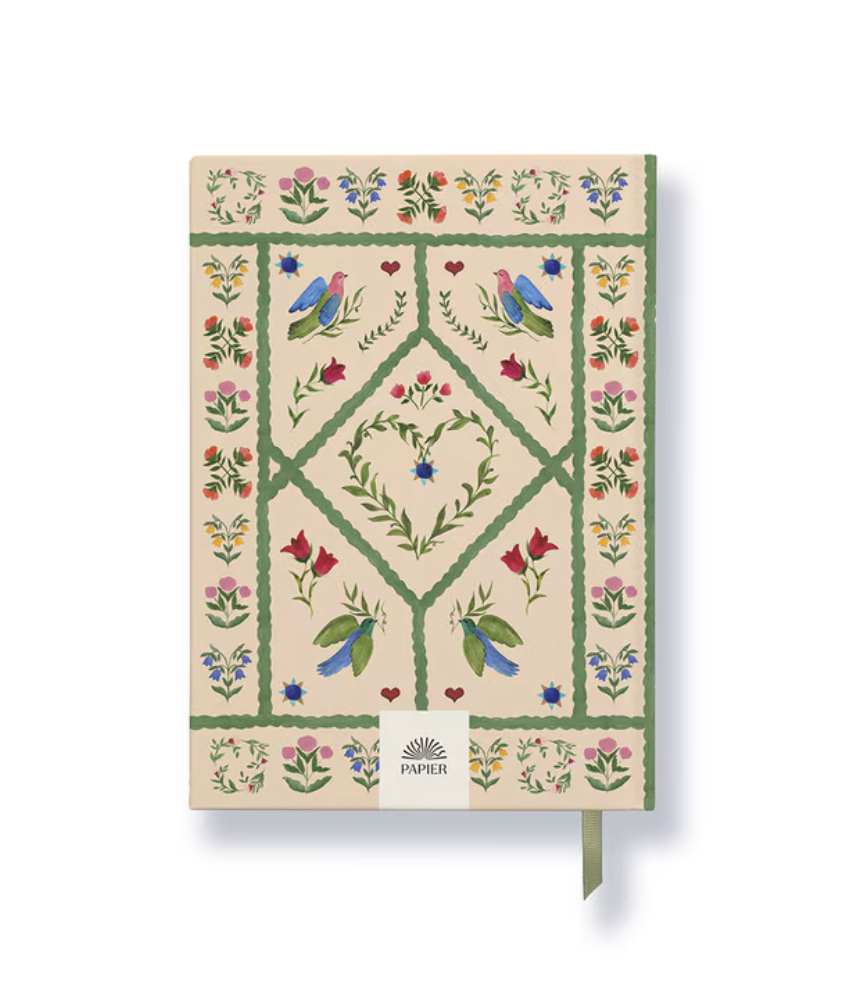 Papier 2026 Daily Diary - Quilted Daydreams Bright Blue