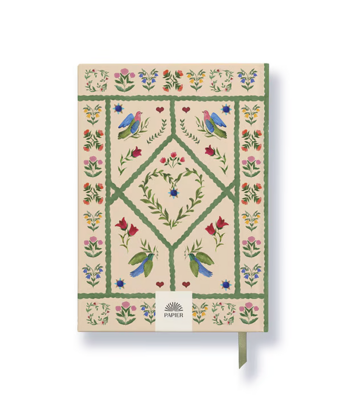 Papier 2026 Daily Diary - Quilted Daydreams Bright Blue