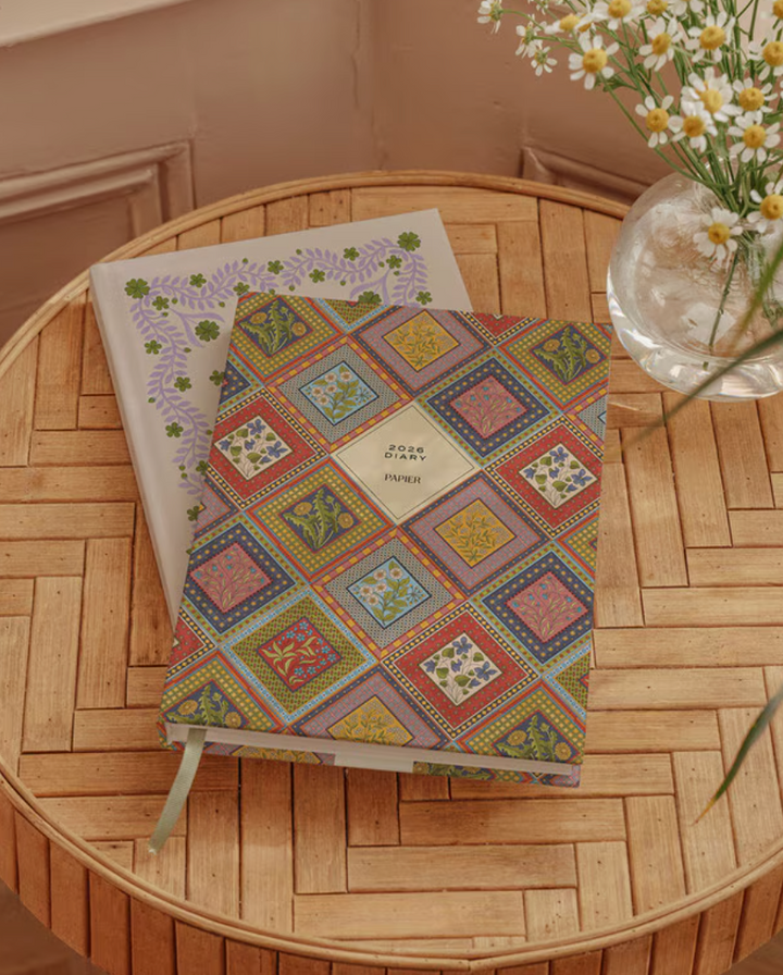 Papier 2026 Weekly Diary - Flora & Folklore