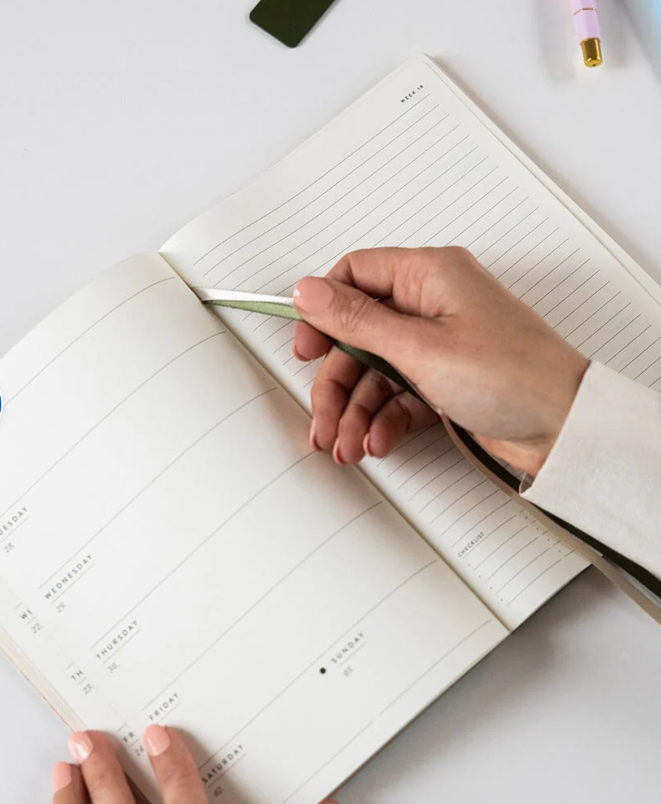 Bespoke 2026 Weekly Planner Notebook - FairyWren