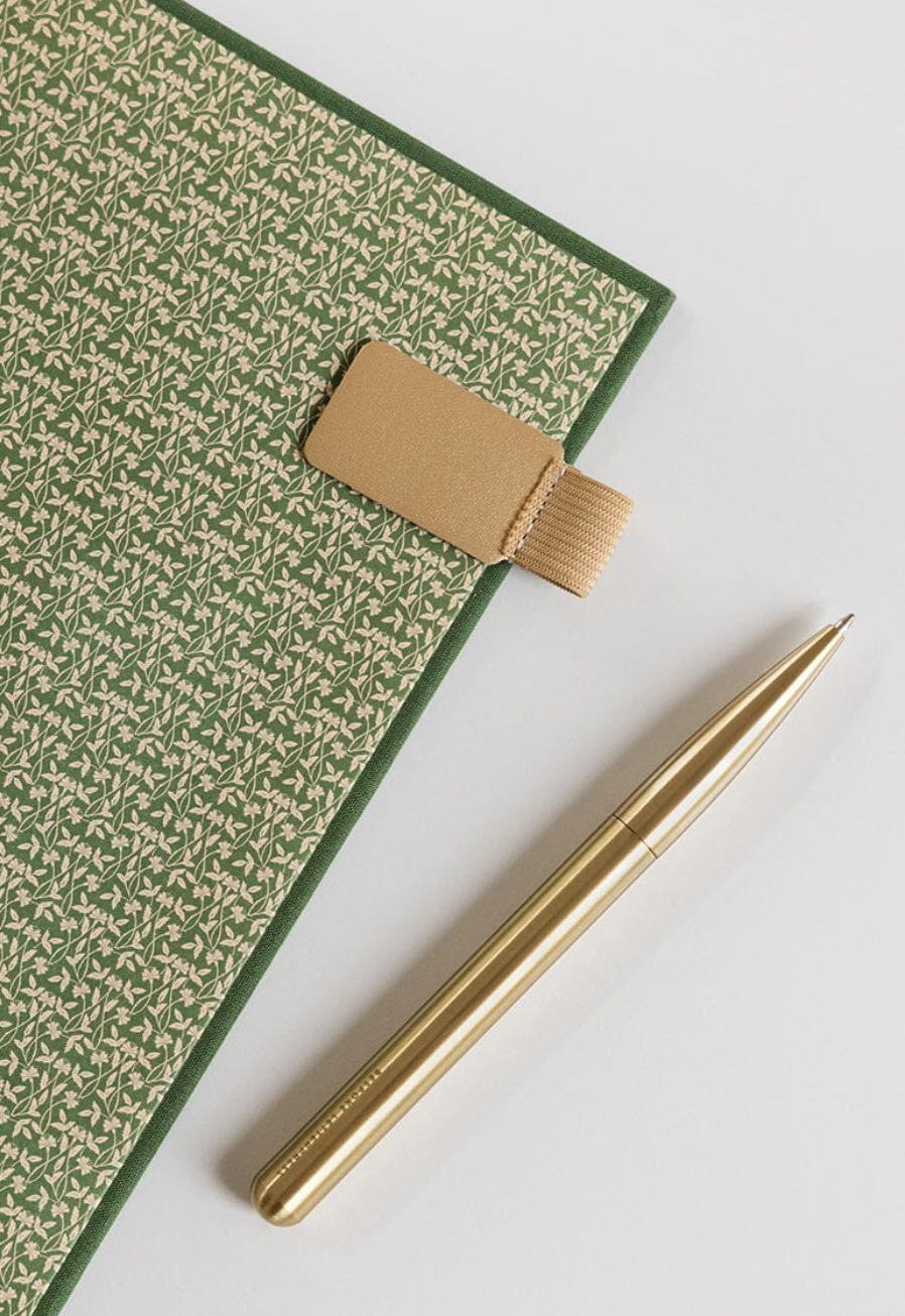 Bespoke Adhesive Rectangle Pen Loop - Gold