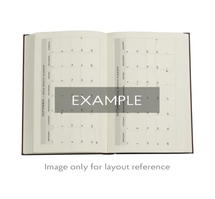 2026 Gaudi's Sun, Midi, Horizontal, Hardcover Weekly Diary