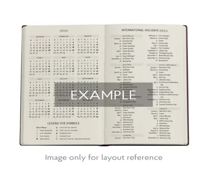 2026 Gaudi's Sun, Midi, Horizontal, Hardcover Weekly Diary