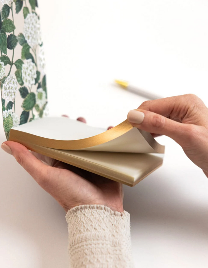 Bespoke Notepad Mini Jotter - Hydrangea