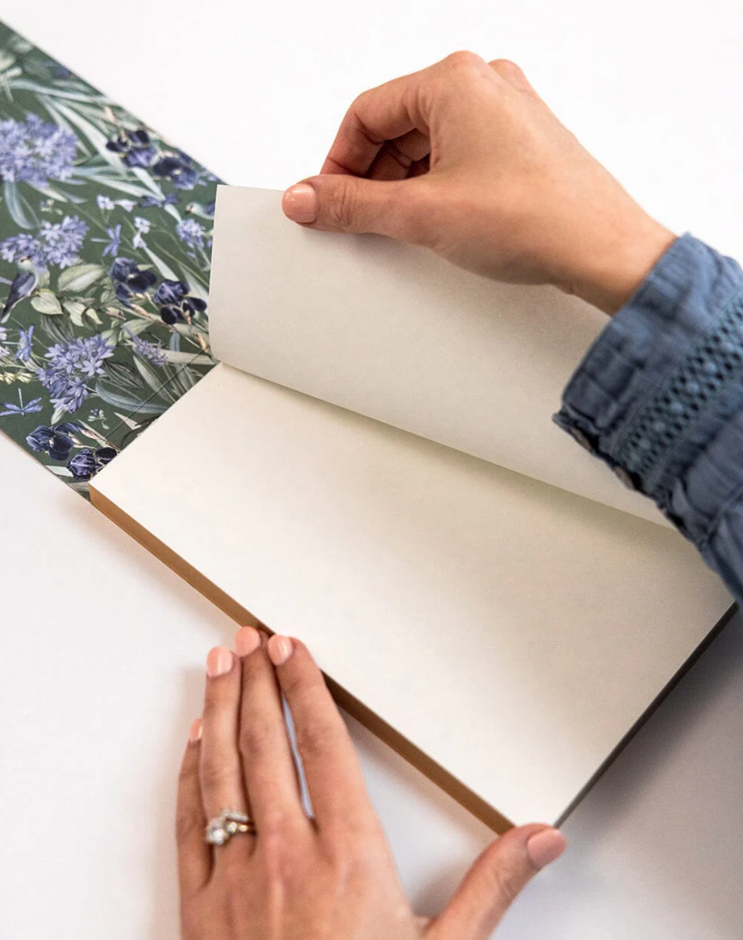 Bespoke Notepad Desktop Jotter - Indigo Haven