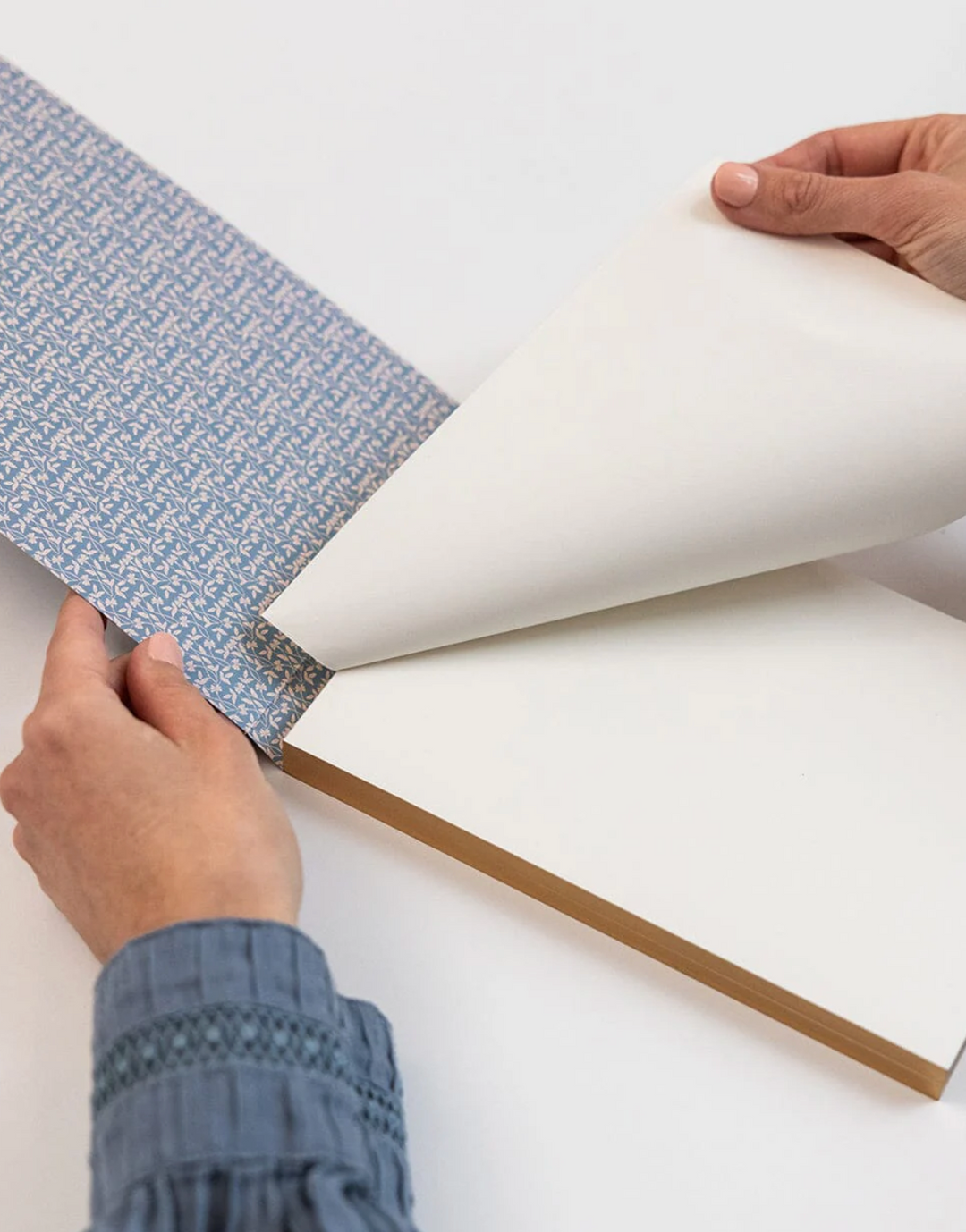 Bespoke Notepad Desktop Jotter - Frost Bramble