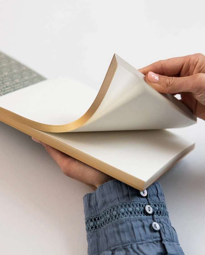 Bespoke Notepad Desktop Jotter - Finch Bramble