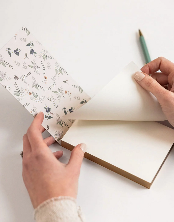 Bespoke Notepad Mini Jotter - Button Fern