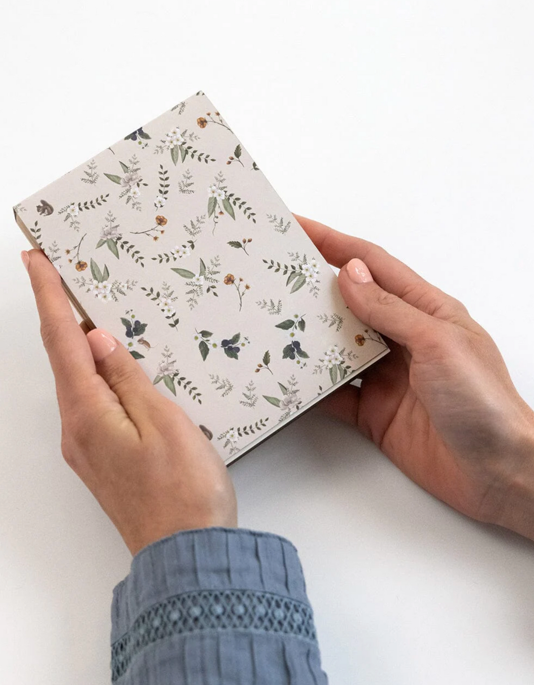 Bespoke Notepad Mini Jotter - Button Fern