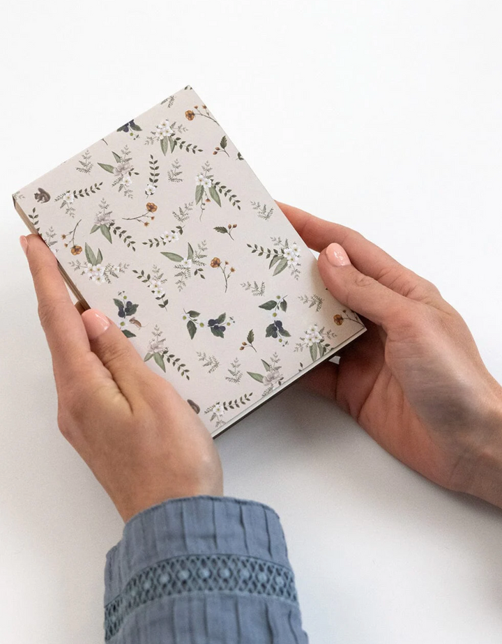 Bespoke Notepad Mini Jotter - Button Fern