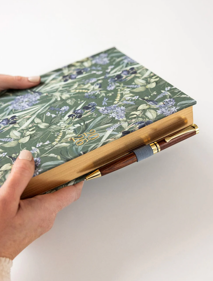 Bespoke Adhesive Rectangle Pen Loop - Denim Blue