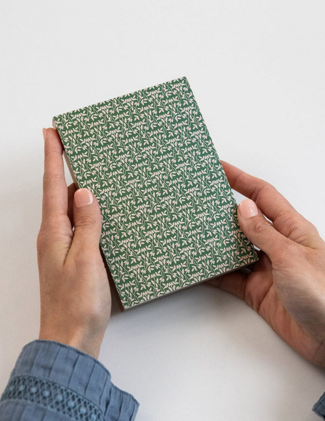 Bespoke Notepad Mini Jotter - Finch Bramble