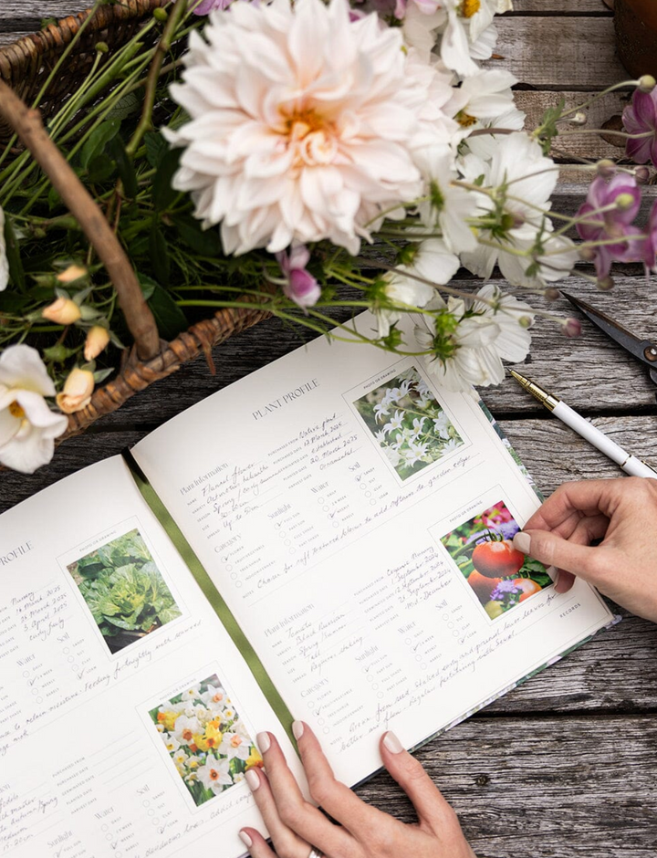 Bespoke Heirloom Gardening Journal - Hydrangea