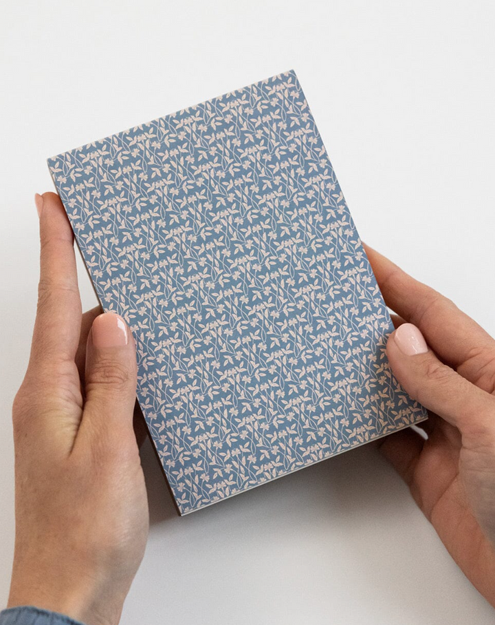 Bespoke Notepad Mini Jotter - Frost Bramble