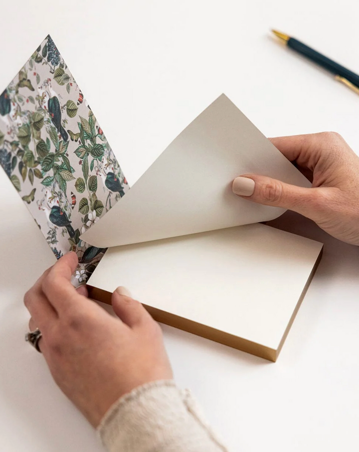 Bespoke Notepad Mini Jotter - Botanical Grove