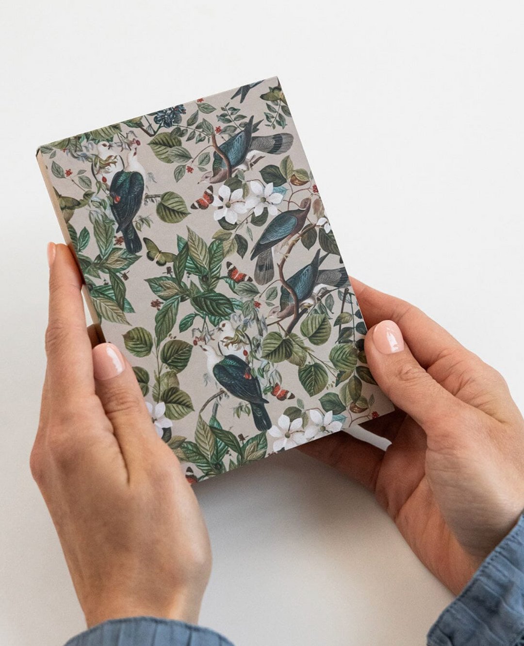 Bespoke Notepad Mini Jotter - Botanical Grove